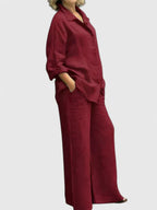 Women's Relaxed Lounge Set – Casual Two-Piece Set – Lennox