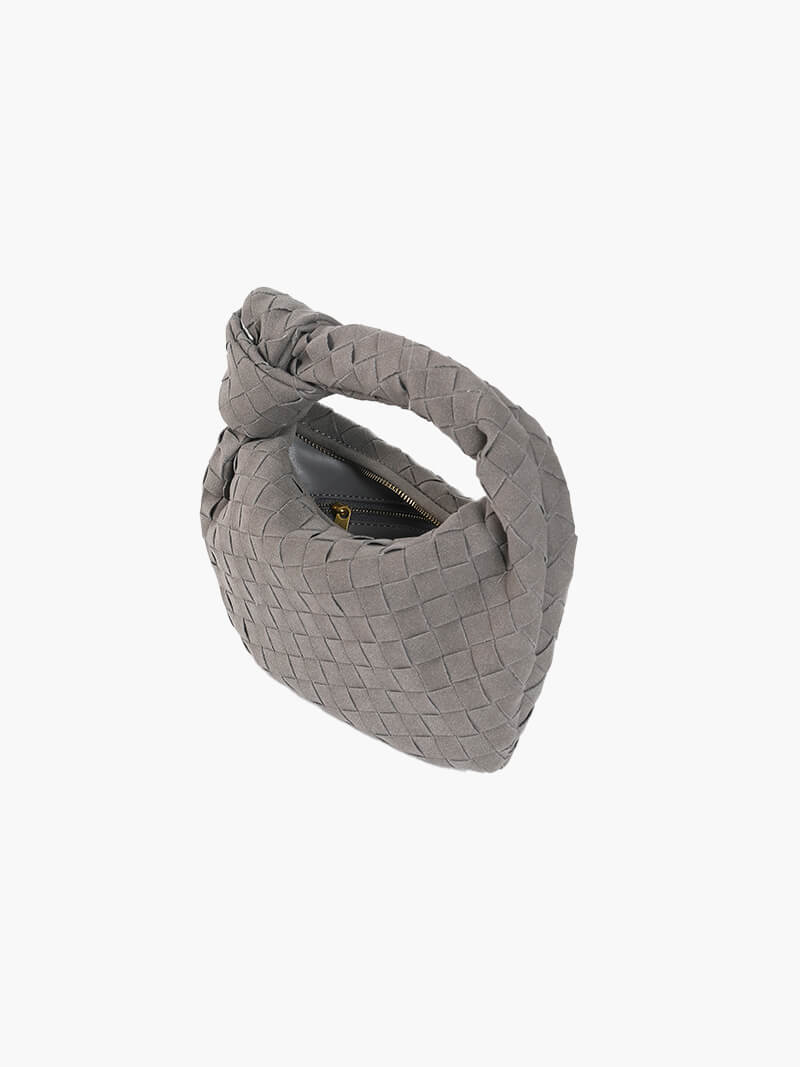 Women's Braided Suede Bag – Mini Crossbody Bag – Ilyse