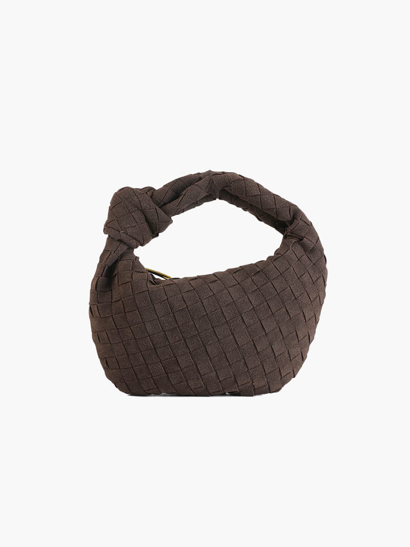 Women's Braided Suede Bag – Mini Crossbody Bag – Ilyse