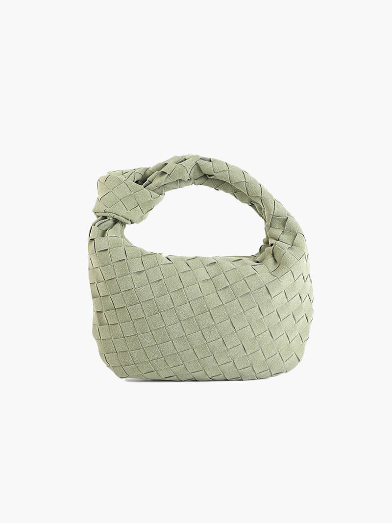 Women's Braided Suede Bag – Mini Crossbody Bag – Ilyse
