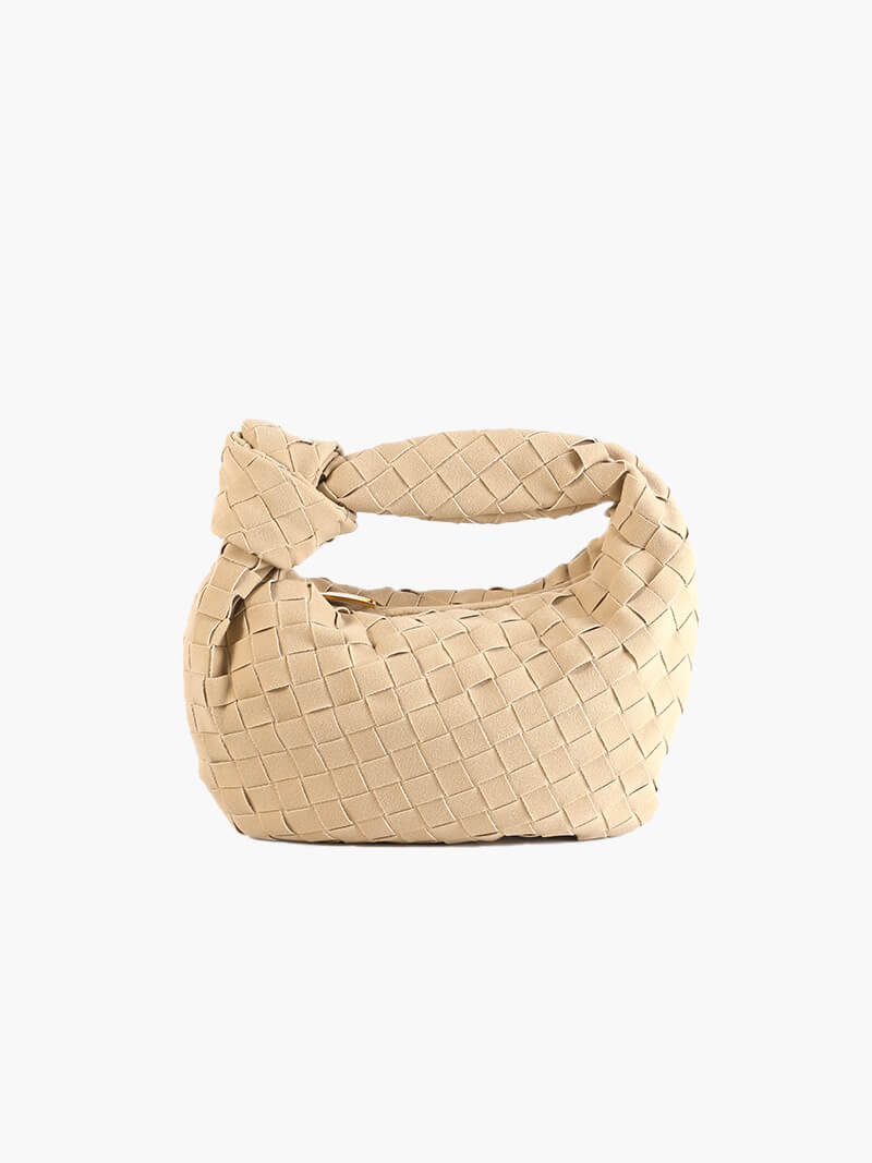 Women's Braided Suede Bag – Mini Crossbody Bag – Ilyse