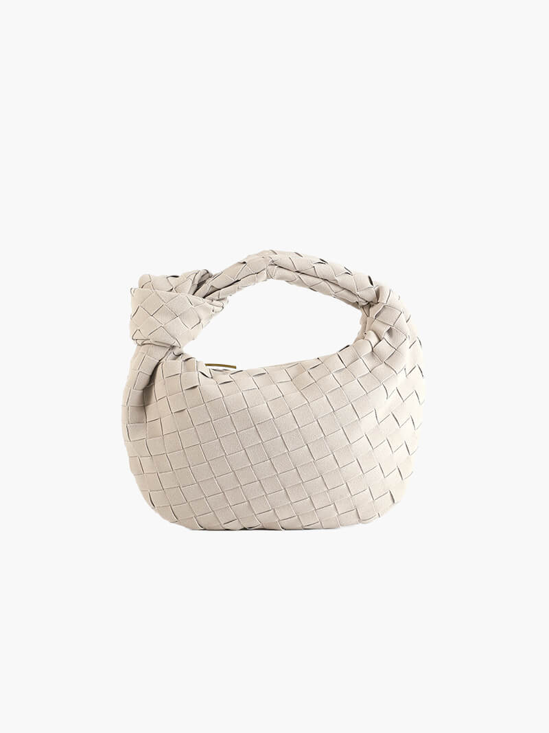 Women's Braided Suede Bag – Mini Crossbody Bag – Ilyse