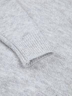 Women's One Shoulder Sweater – Asymmetrical Cropped Ribbed Pullover