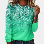 Women's Star Christmas Sweater – Sparkle Festive Holiday Sweater