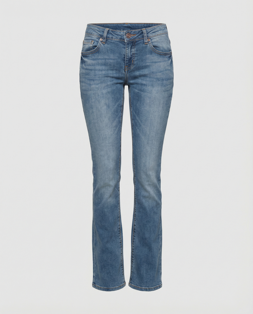 Women's Vintage Flare Jeans – Low Rise Denim Jeans