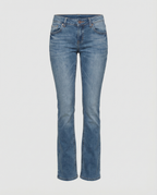 Women's Vintage Flare Jeans – Low Rise Denim Jeans
