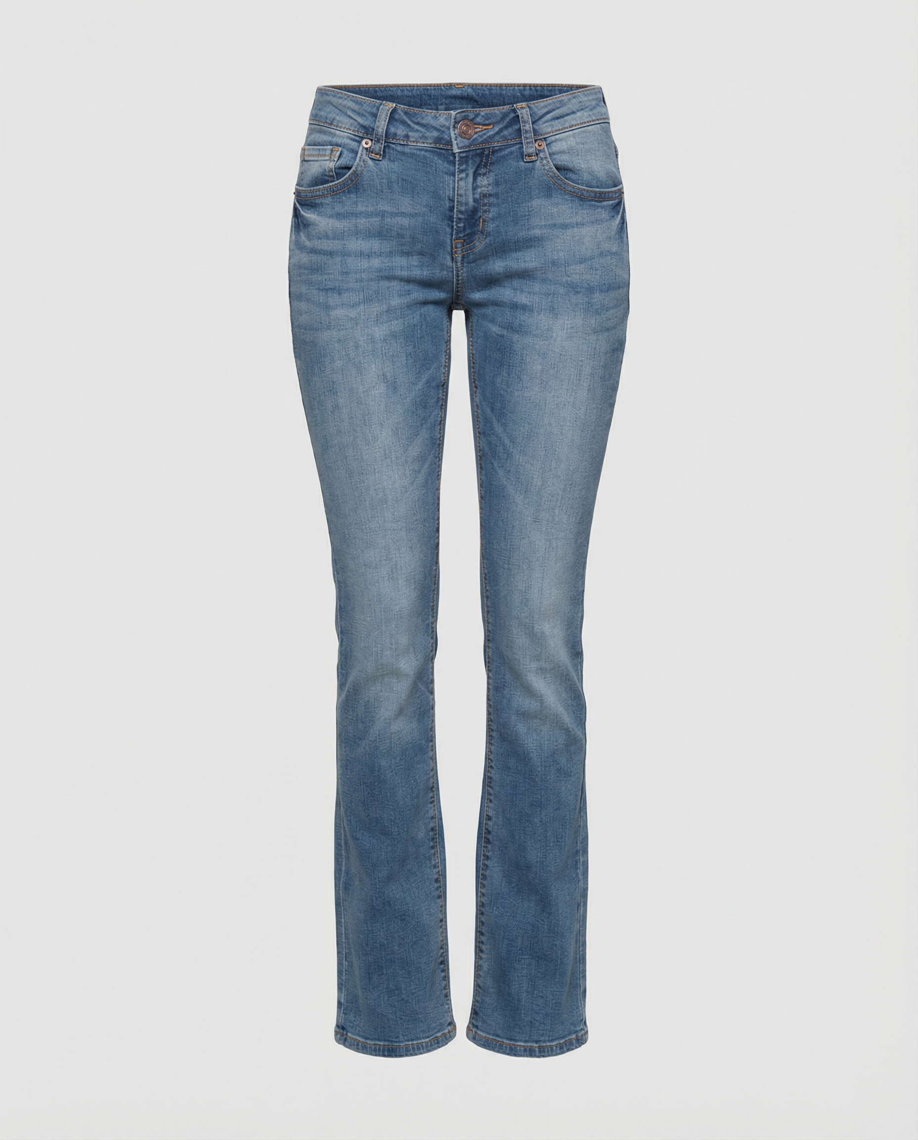 Women's Vintage Flare Jeans – Low Rise Denim Jeans