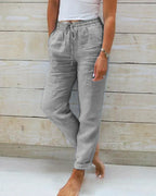 Women's Summer Wide Leg Pants – Lightweight Casual Pants