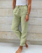 Women's Summer Wide Leg Pants – Lightweight Casual Pants