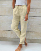 Women's Summer Wide Leg Pants – Lightweight Casual Pants