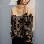 Women's Fine Knit Turtleneck Sweater – Slim Fit Layering Pullover