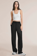 Women's Wide Leg Trousers – High Waist Flowy Dress Pants