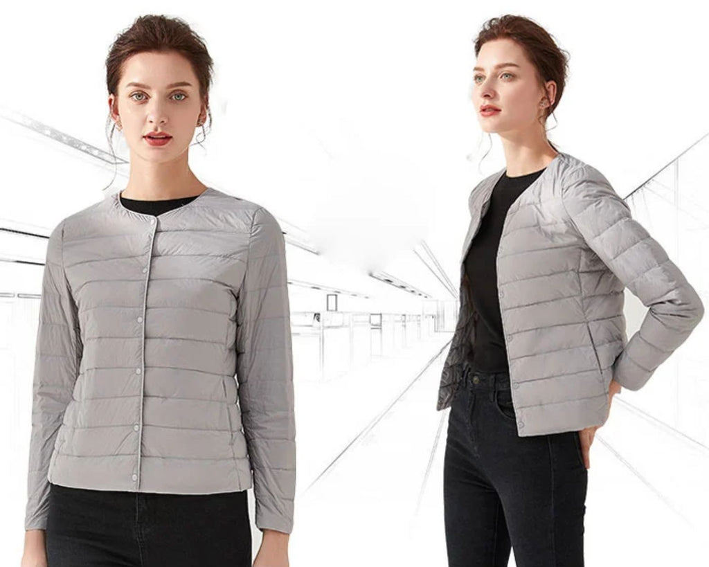 Women's Lightweight Puffer Jacket – Packable Cold Weather Jacket