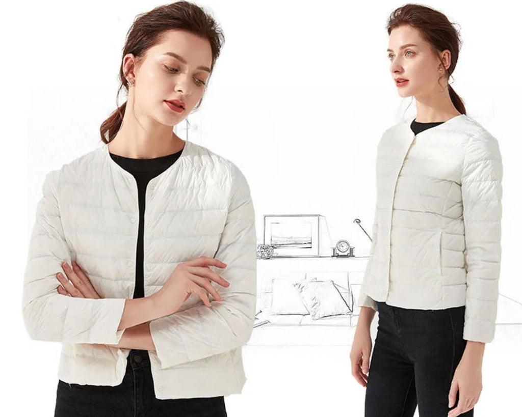 Women's Lightweight Puffer Jacket – Packable Cold Weather Jacket