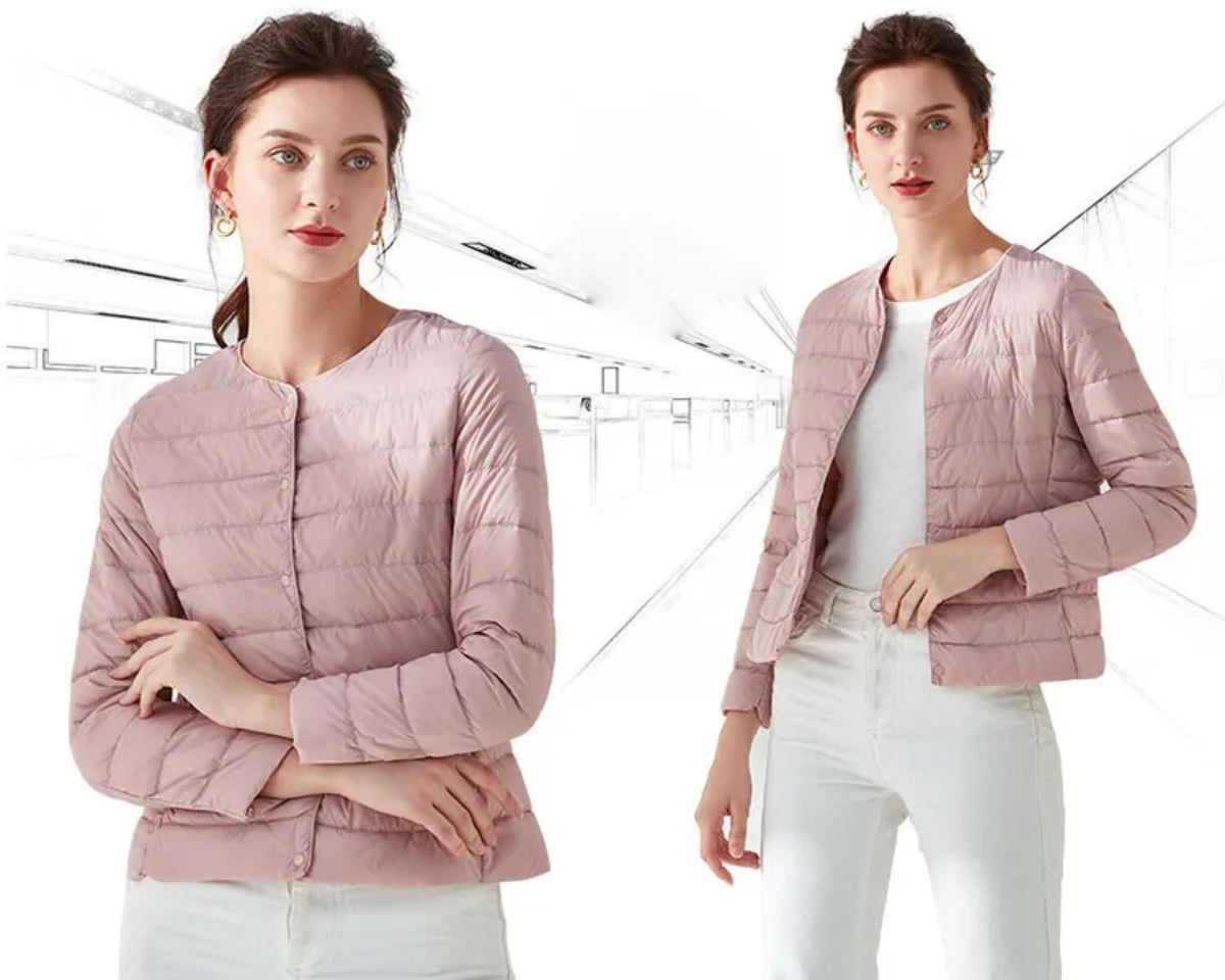 Women's Lightweight Puffer Jacket – Packable Cold Weather Jacket