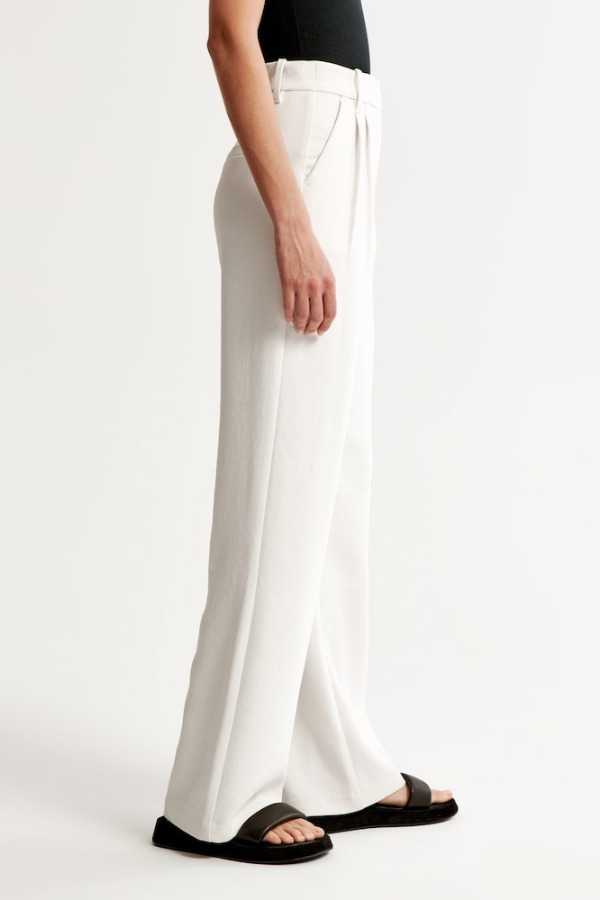 Women's Wide Leg Trousers – High Waist Flowy Dress Pants