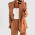 Women's Blazer Set – Sophisticated Tailored Set – Delaney