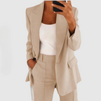 Women's Blazer Set – Sophisticated Tailored Set – Delaney