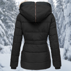 Women's Fur Hood Winter Jacket – Fleece Lined Cold Weather Coat