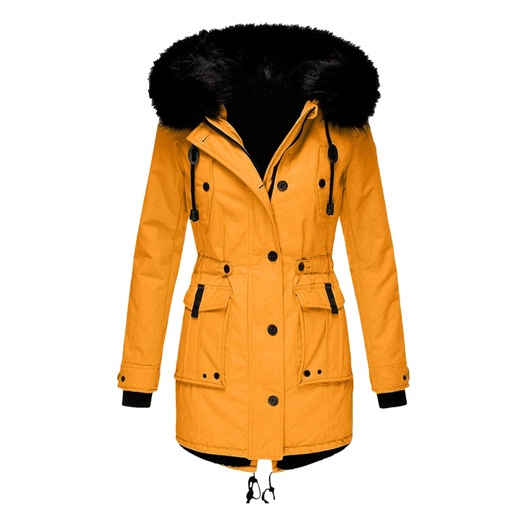 Women's Hooded Winter Coat – Tailored Insulated Cold Weather Coat