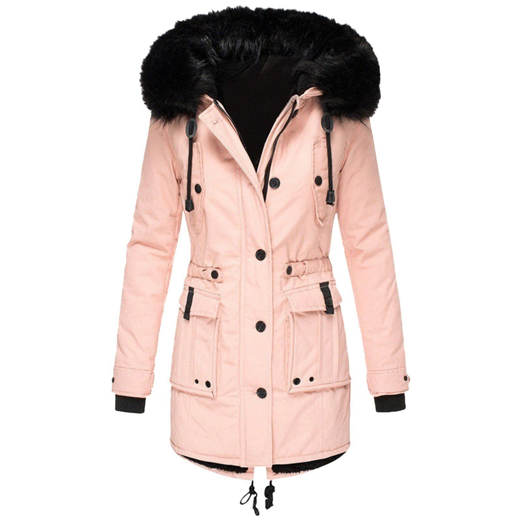 Women's Hooded Winter Coat – Tailored Insulated Cold Weather Coat