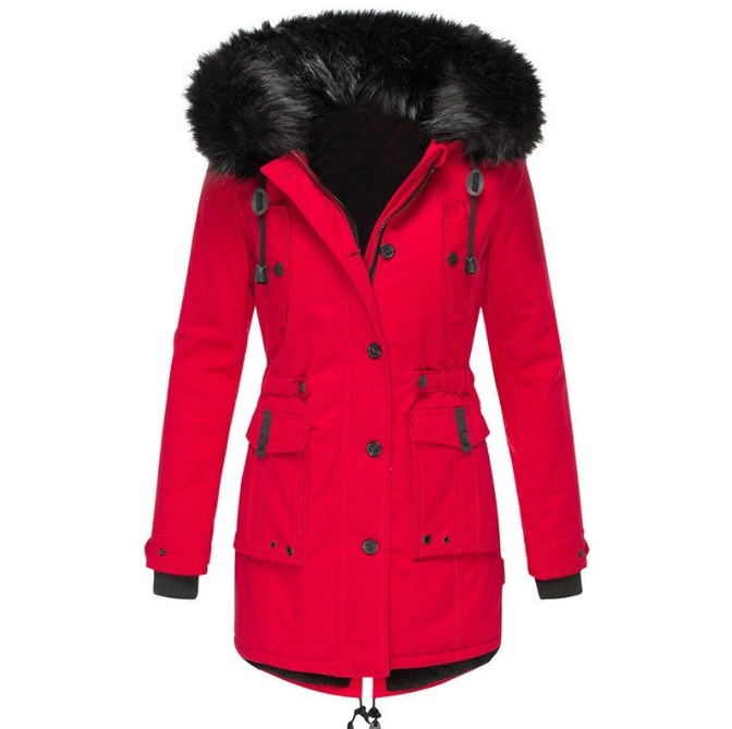 Women's Hooded Winter Coat – Tailored Insulated Cold Weather Coat