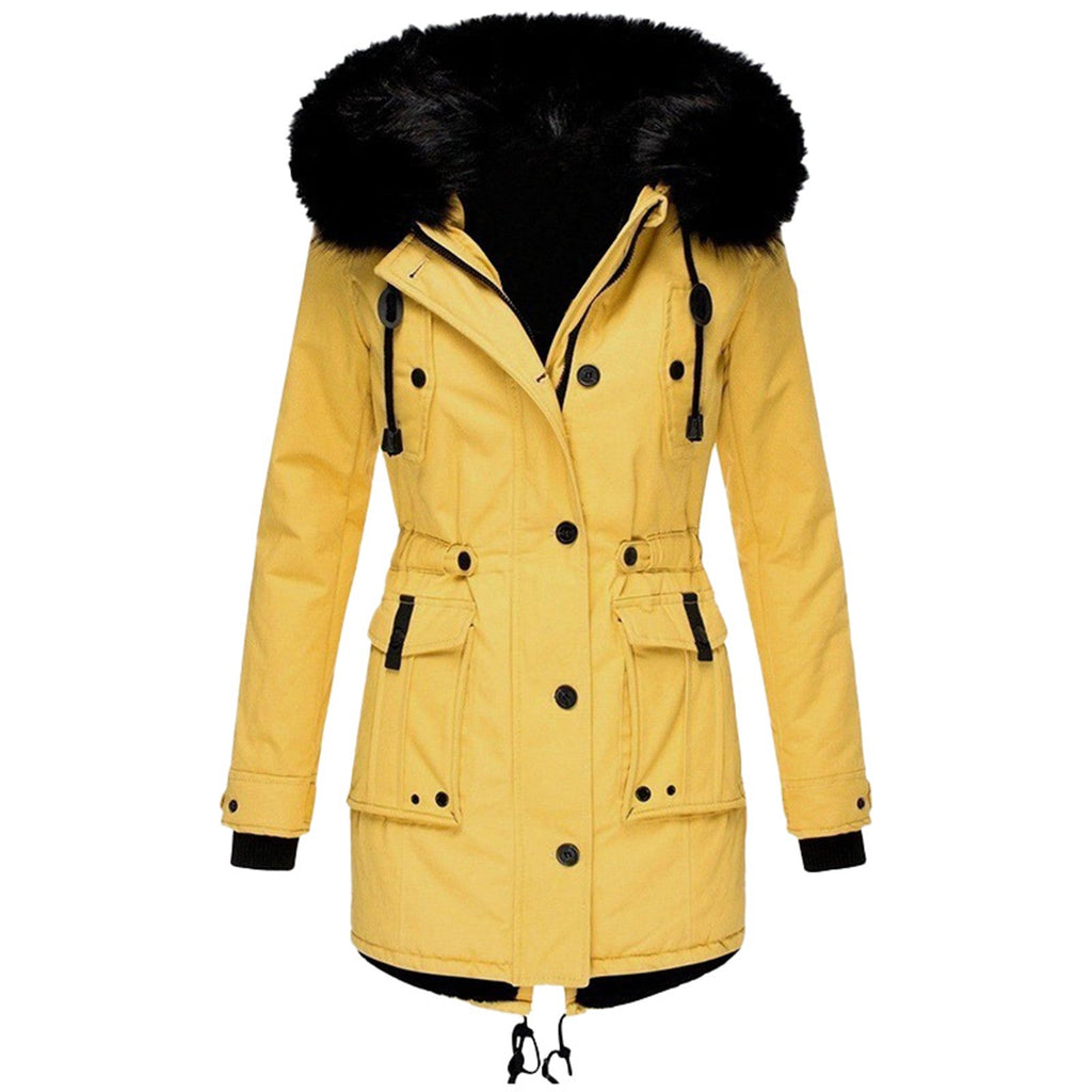 Women's Hooded Winter Coat – Tailored Insulated Cold Weather Coat