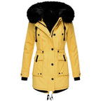 Women's Hooded Winter Coat – Tailored Insulated Cold Weather Coat