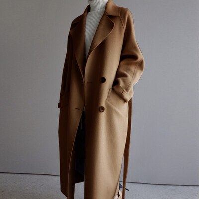 Women's Long Winter Coat – Tailored Full Length Cold Weather Coat