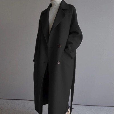 Women's Long Winter Coat – Tailored Full Length Cold Weather Coat