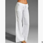 Women's Casual Linen Pants – Relaxed Summer Pants
