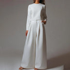 Women's Palazzo Pants Set – Relaxed Top Occasion Co-Ord Set
