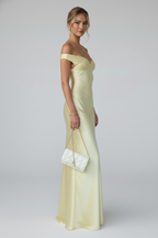 Women's Off-Shoulder Maxi Dress – Elegant Evening Dress