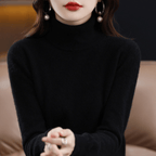 Women's Roll Neck Sweater – Classic Warm Winter Knit Sweater