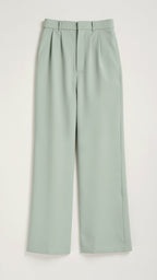 Women's High Waist Pants – Wide Leg Casual Pants – Aviana