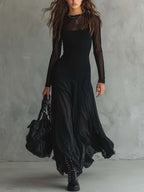Women's Flowy Maxi Dress – Lightweight Formal Occasion Dress