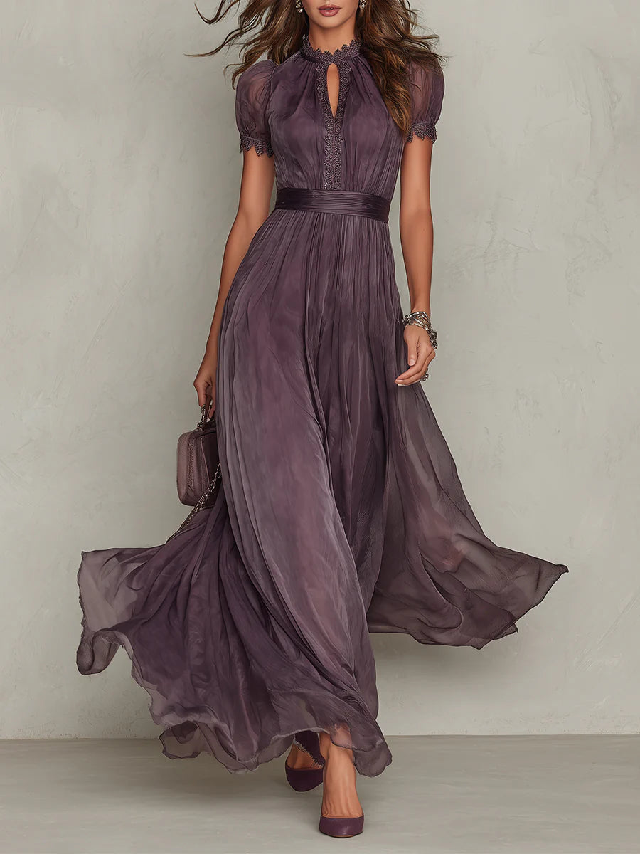 Women's Sleeveless Midi Dress – High Neck Pocket Summer Dress