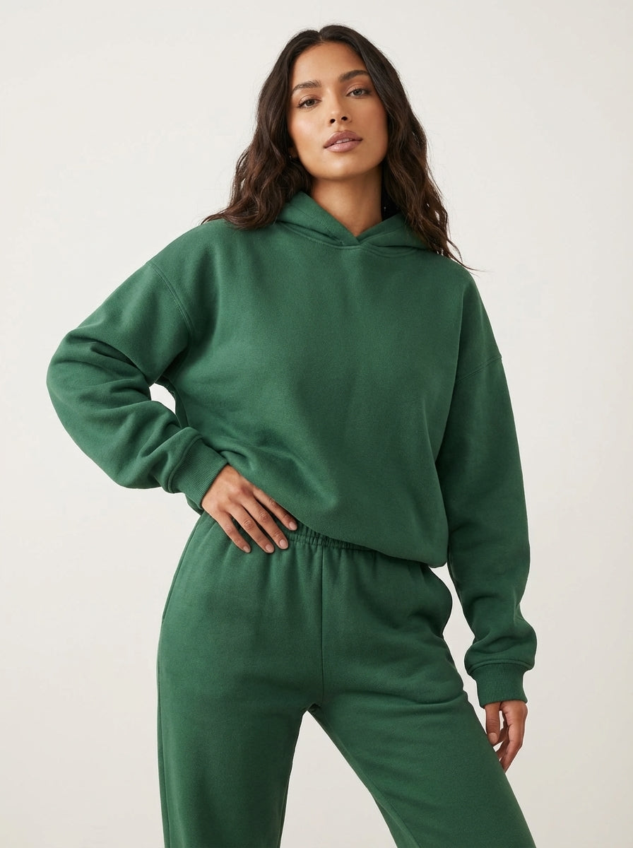 Women's Relaxed Sweat Set – Oversized Lounge Set