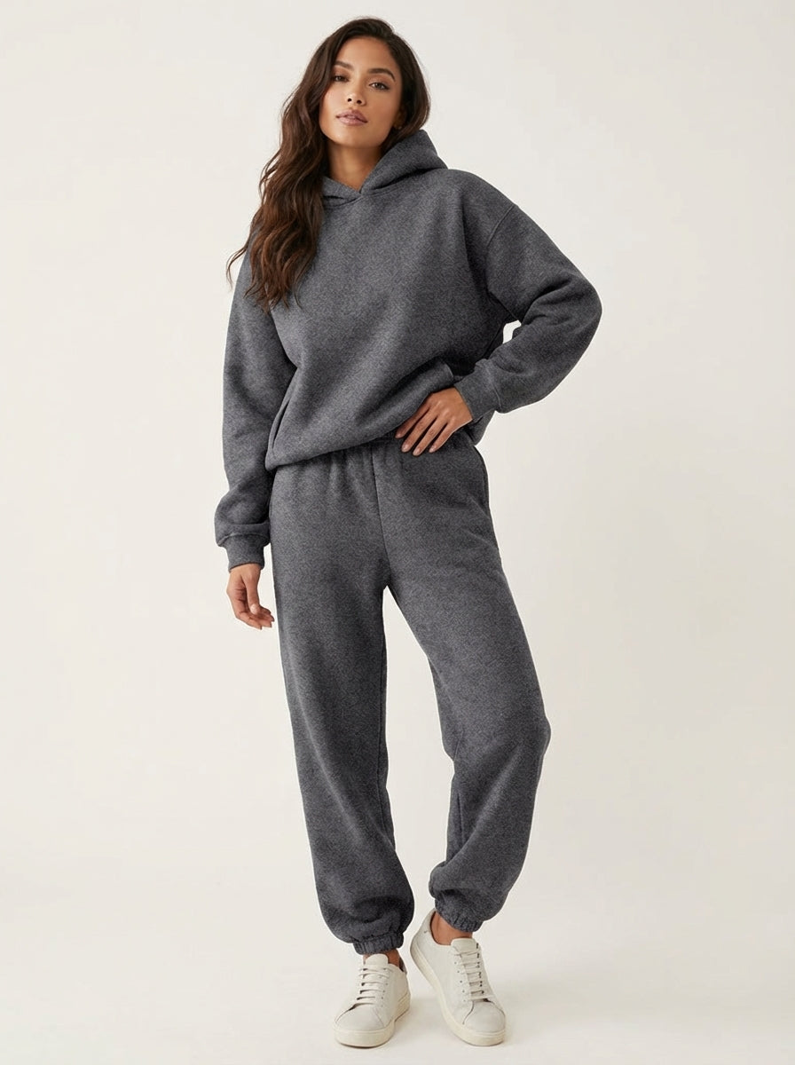 Women's Relaxed Sweat Set – Oversized Lounge Set
