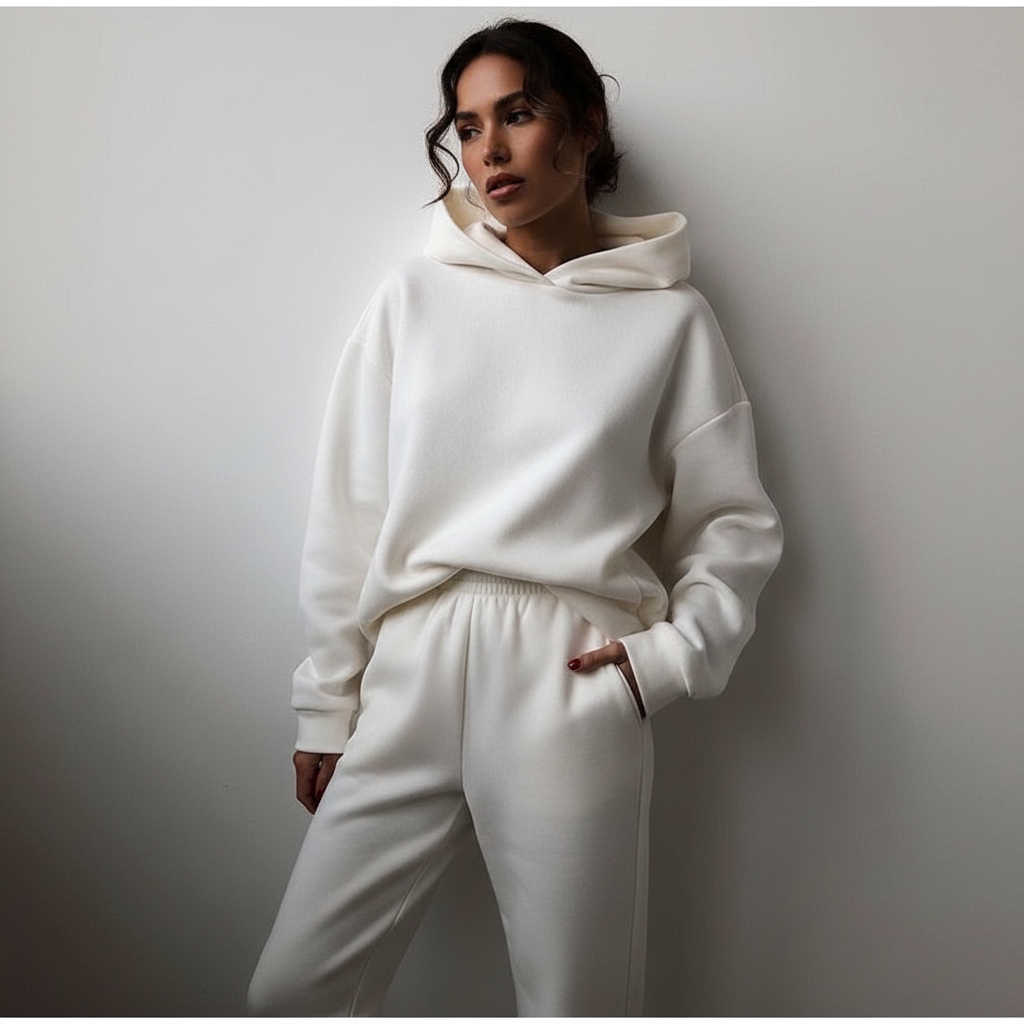 Women's Relaxed Sweat Set – Oversized Lounge Set