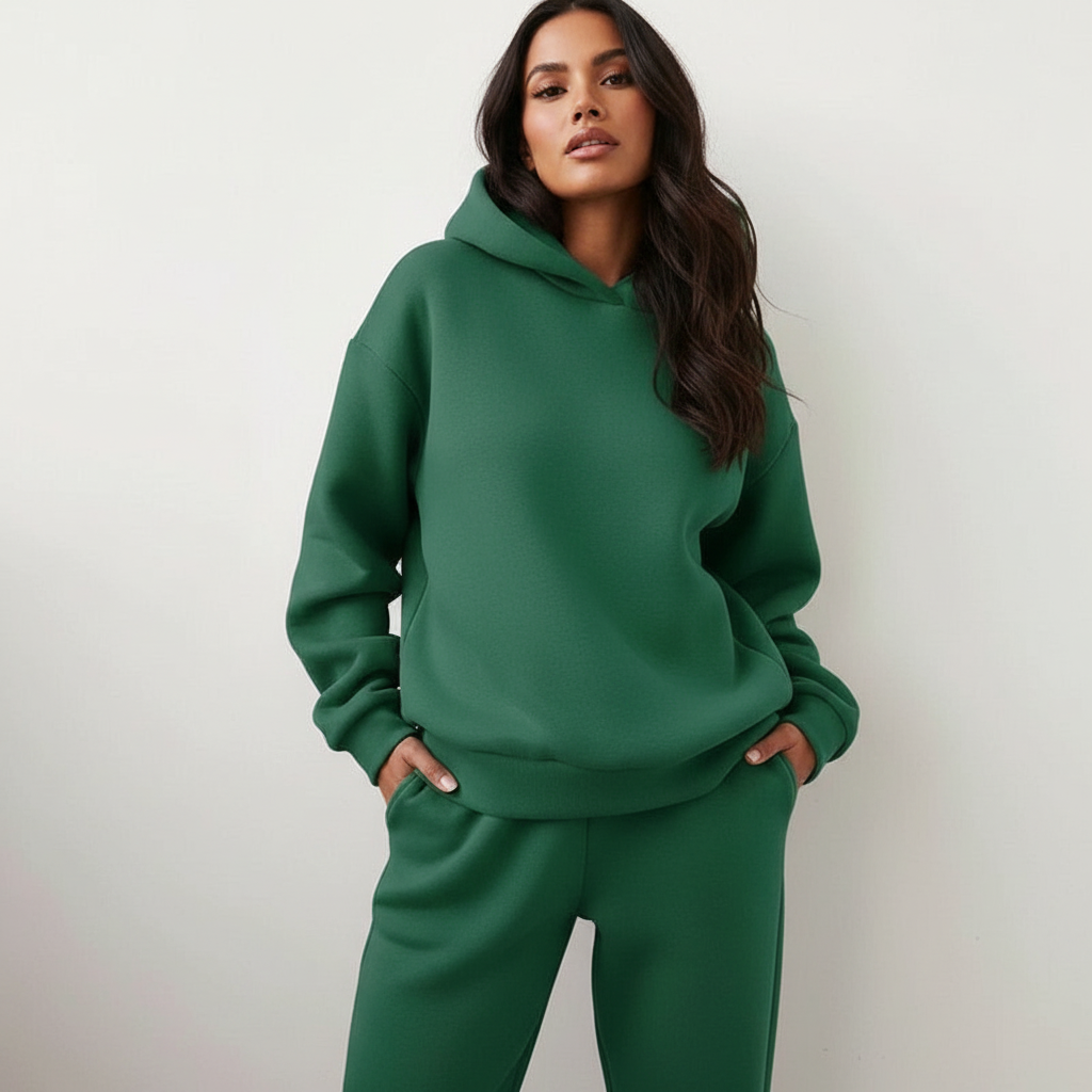 Women's Relaxed Sweat Set – Oversized Lounge Set