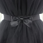 Women's Layered Tulle Party Dress – Festive Evening Occasion Dress