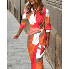 Women's Summer Midi Dress – Lightweight Casual Dress – Doris