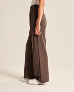Women's Flared Trousers – High Waist Fitted Flare Leg Pants