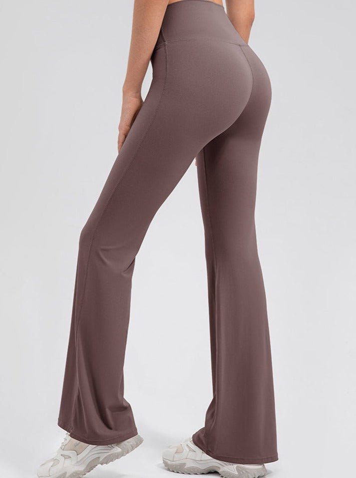 Women's Micro Flare Yoga Leggings – High Waist Stretch Leggings