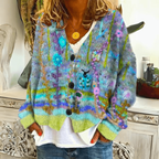 Women's Relaxed Knit Everyday Cardigan – Long Sleeve Cardigan