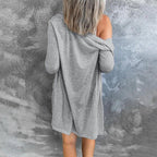 Women's Lightweight Knit Cardigan – Button Front Everyday Layer
