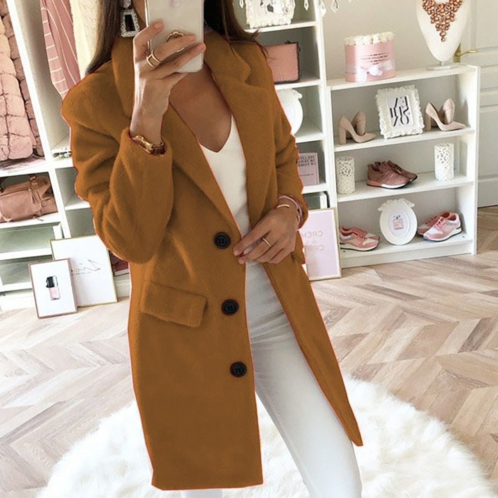 Women's Longline Blazer – Elegant Casual Blazer – Savannah
