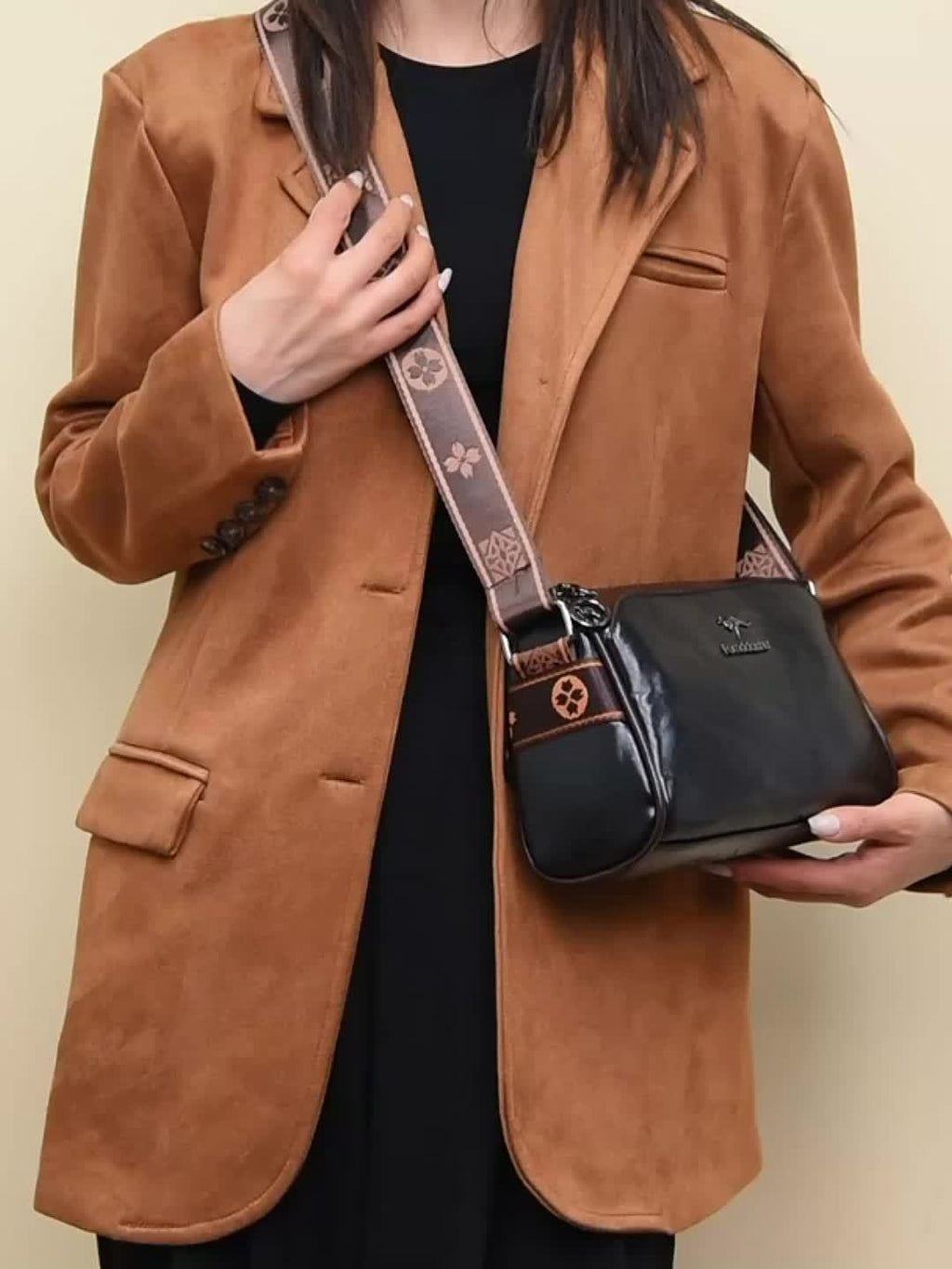 Women's Elegant Shoulder Bag – Adjustable Strap Handbag – Eleanor