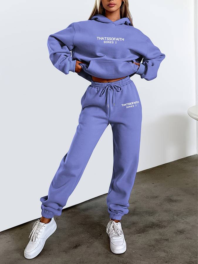 Women's Oversized Sweat Set – Graphic Lounge Co-Ord